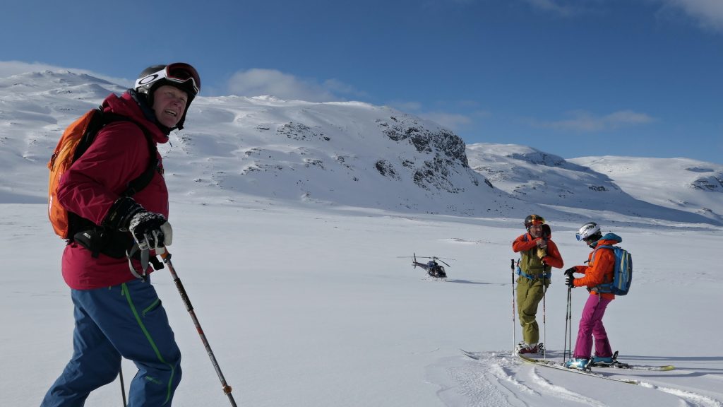 Heli-skiing Björkliden Riksgränsen 
