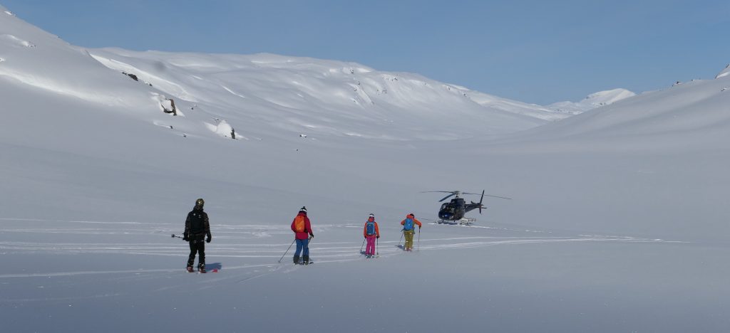Heli-skiing Josef Pepino Šimúnek